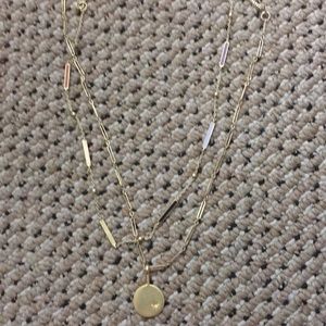 Madewell double strand necklace